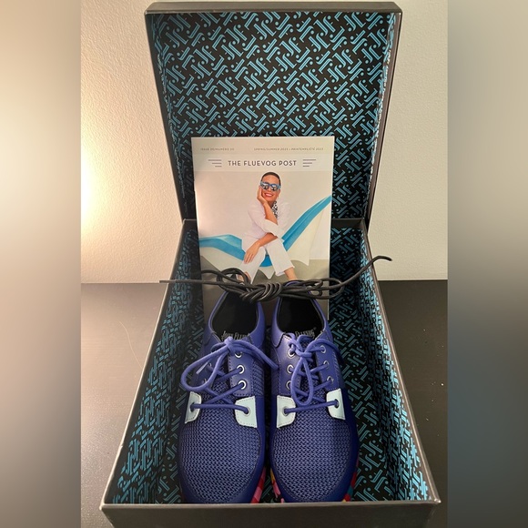 John Fluevog Future Round Toe ECLIPSE Vegan Sneaker - Picture 11 of 15